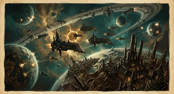 Orden de los libros de Warhammer 40.000